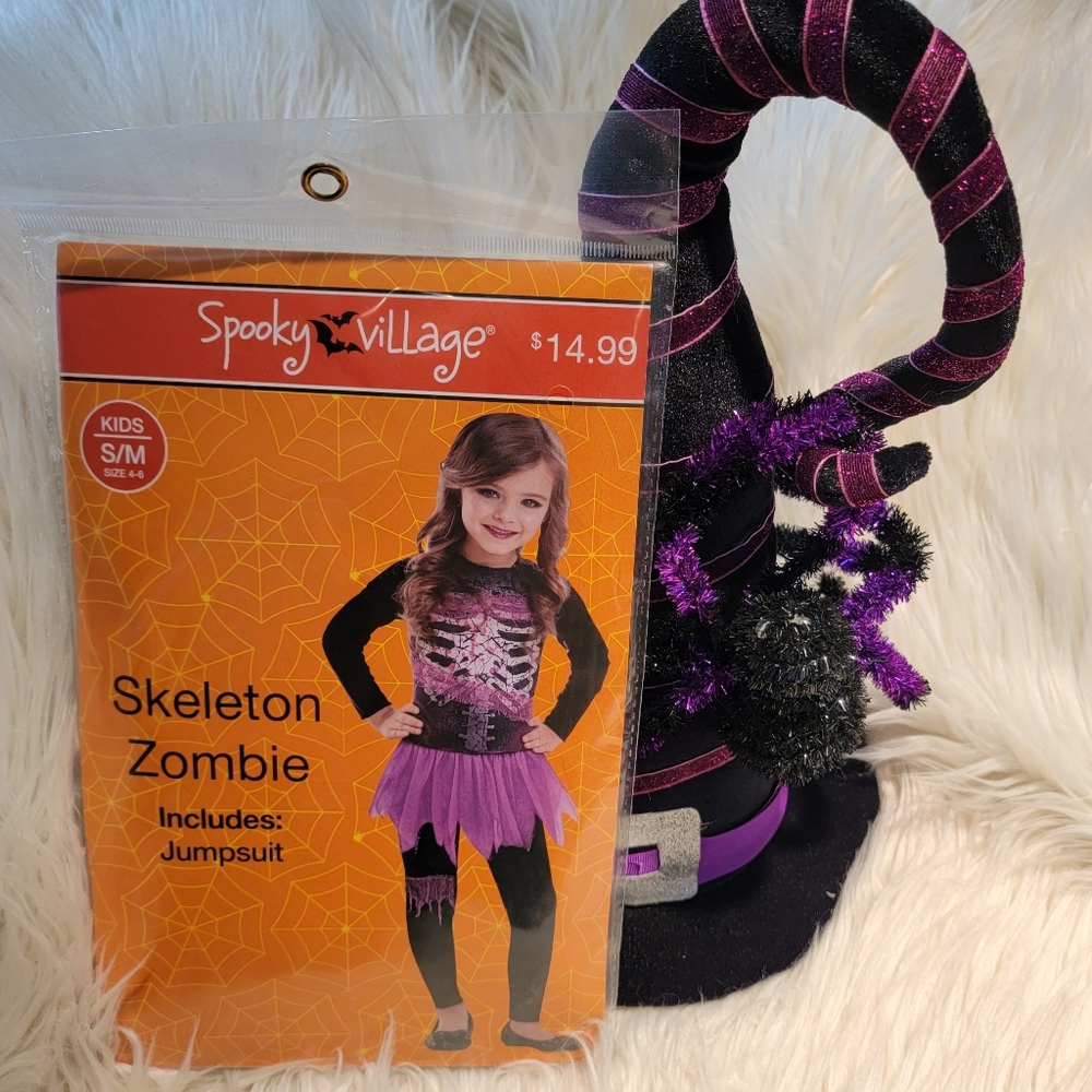 New Kids Halloween Costume Skeleton Zombie